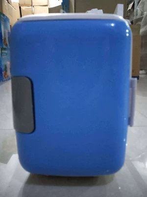 Soyuducular – Refrigerator Small Household Dual-Purpose - small-refrigerator-car-blue-4l