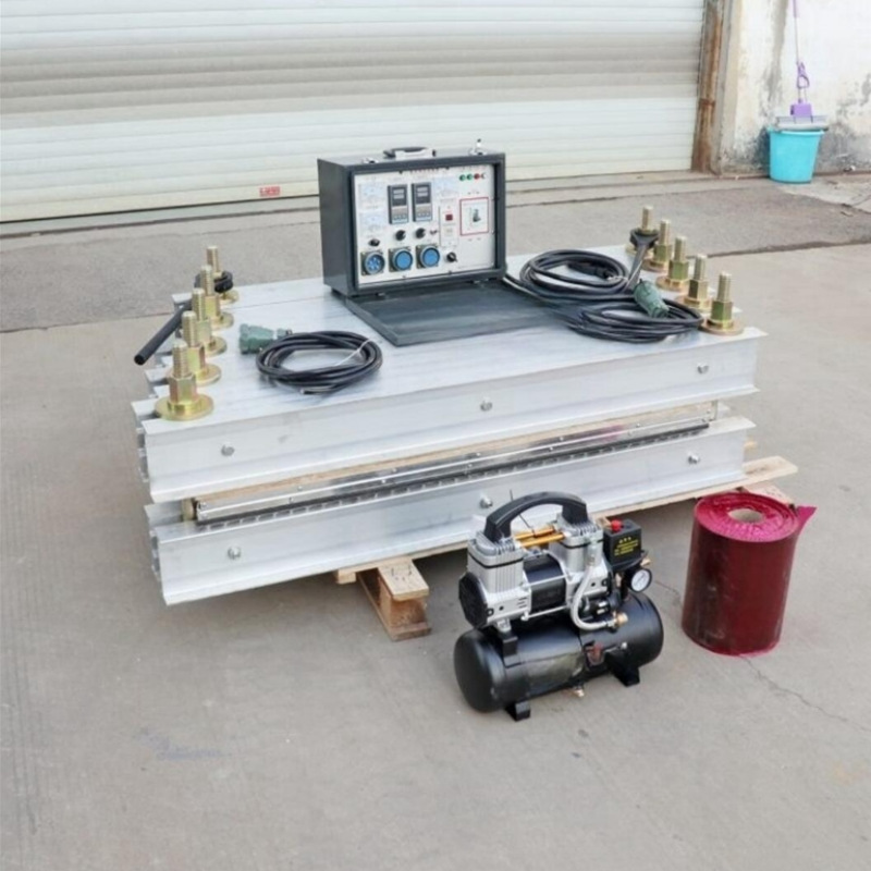 El dispositivo de reparación de juntas automáticas de la máquina de vulcanización de correa de calentamiento eléctrico de la mina es simple de operar y firmemente adherido