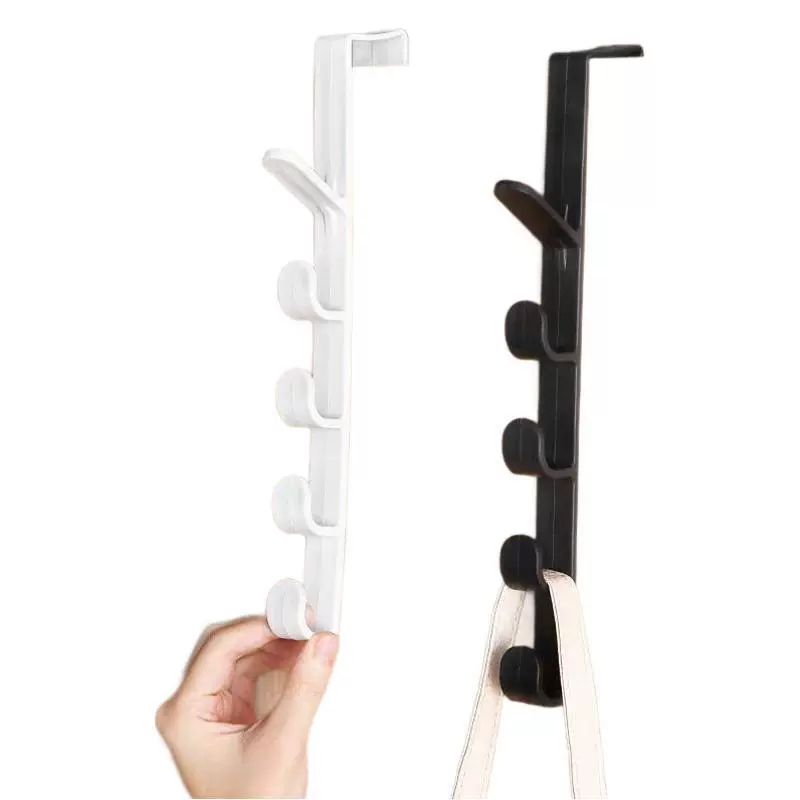 С word -free wall hanging hook hanger bedroom simple coat storage shelf door Hook hook standing shelf strong wall hanging