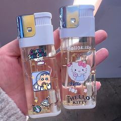 【マルチプラットフォーム配送】かわいいライター漫画拡張特大ハローキティストロベリーベア拡大照明付き