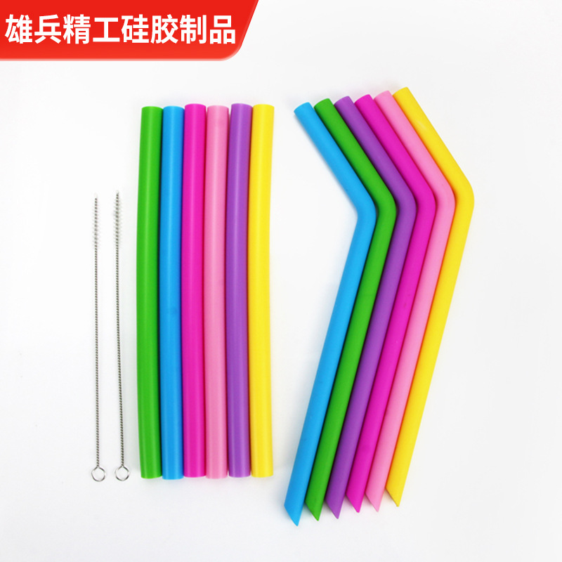 Silicone platinum straw odorless