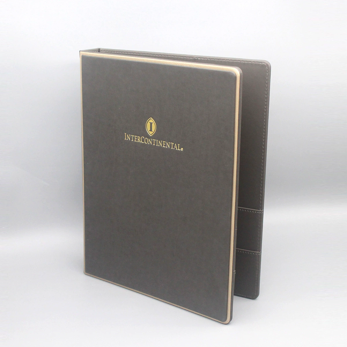 Гостиничный номер кожаные принадлежности Сервисный инструкт Nanmon бумажник с тремя отверстиями