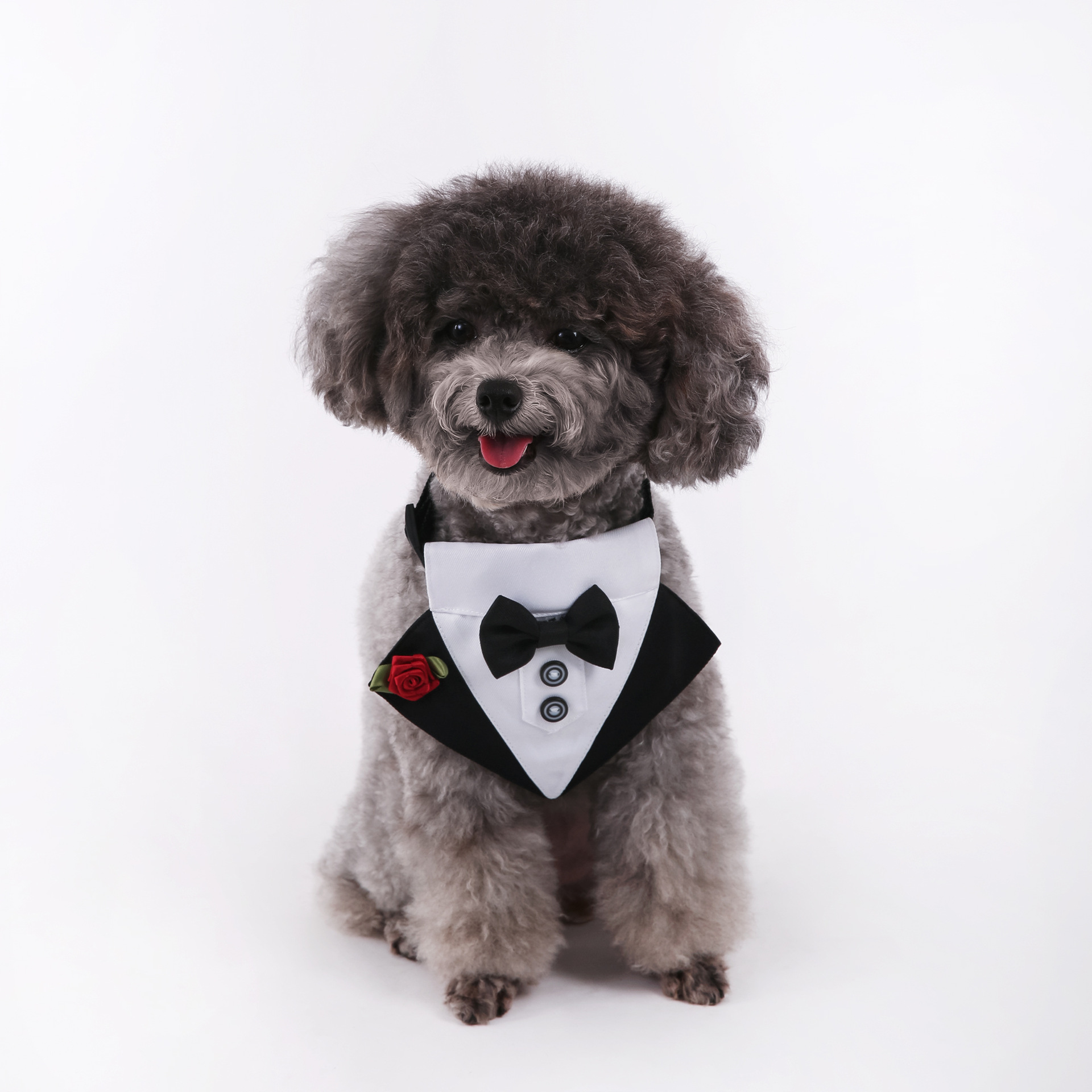 Navidad Año Nuevo transfronterizo nuevo estilo británico trajes de boda toallas de boda toallas de triángulo bufandas para mascotas