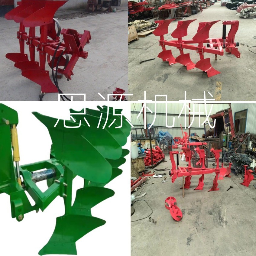山东工厂出口液压翻转犁 镜面多铧犁335卡座旋转深耕犁地机翻地犁
