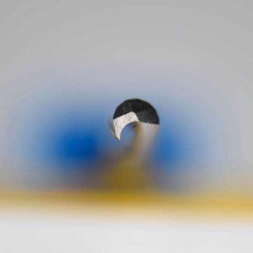 Free blade 3.175mm single edge spiral milling cutter acrylic pvc polishing-free engraving computer advertising engraving machine head