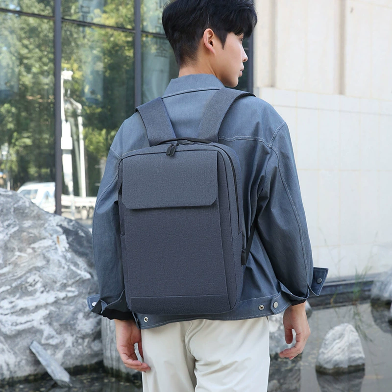 Backpack, laptop, men's capacious bag, business version, oxford cloth