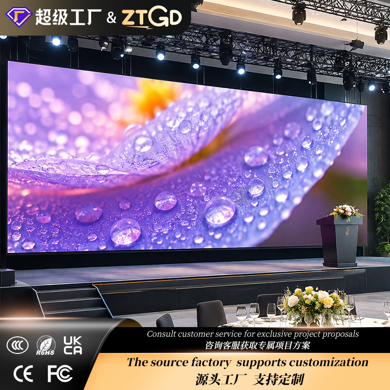 Pantalla de alquiler flexible interior y exterior de exhibición LED p3.91 pantalla electrónica LED para espectáculos escénicos a todo color