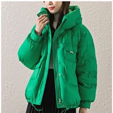 工廠韓版綠色羽絨服女輕便2022年新款時尚洋氣高端小個子秋冬外套