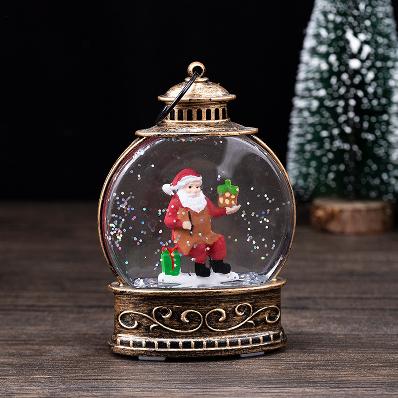 クリスマス水入りラウンドランプ風ランプ卸売クリスマスライト雰囲気装飾装飾品メリークリスマス|undefined
