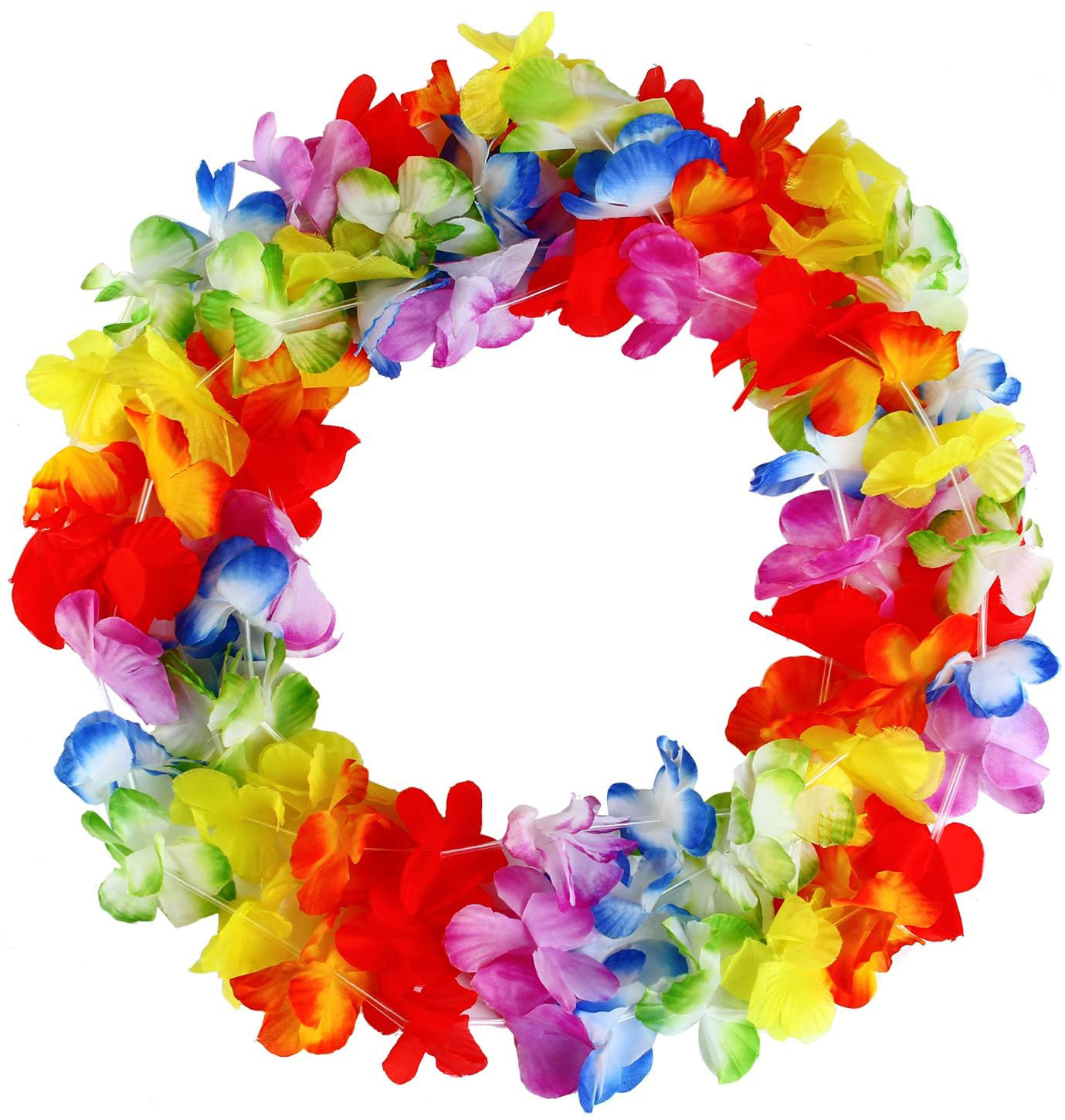 Hawaiian 3m Sunflower Decorative Wreath, 2m & 3m Colorful Wreaths with Adjustable, Joinable Length