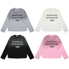 25SS  1996经典破坏纪念慵懒风松弛感长袖防晒轻薄打底T恤情侣款