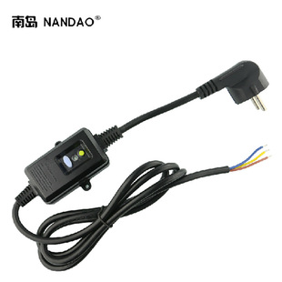European gauge leakage protection split plug with line 16A American plug CE certification 1.5 meter line with leakage protection plug