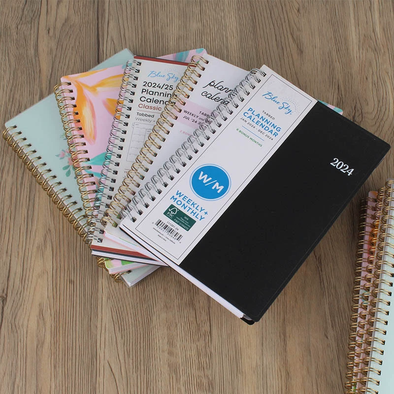 Блокнот для студентов с большим количеством листов, B5, с боковым перекидным механизмом, утолщенный спиральный блокнот, в наличии на складе, трансграничная доставка.