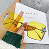 Advanced sunglasses, retro glasses, suitable for import, European style, high-quality style, fitted, Korean style