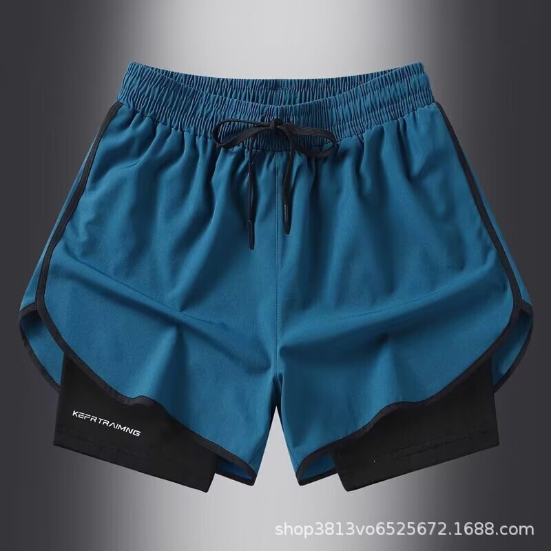 New Mizuno Quick-Dry Sports Shorts for Men, Summer Ice Silk Stretch Three-Quarter Pants, Fitness Marathon Training Pants New Mizuno Quick-Dry Sports Shorts for Men, Summer Ice Silk Stretch Three-Quarter Pants, Fitness Marathon Training Pants