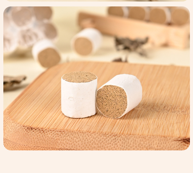 Moxa Sticks Ai Zhu Small Moxibustion Cones for Eye and Body Warming Therapy preparation