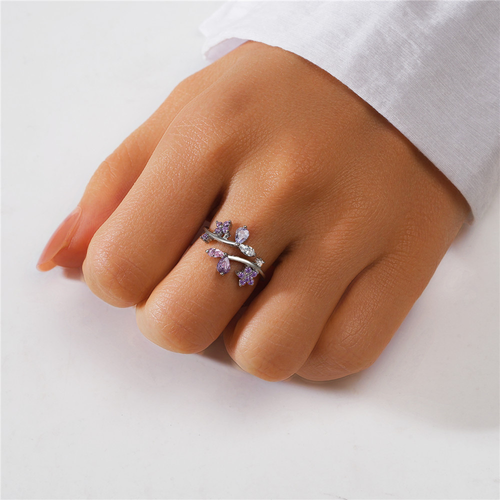 4g Weight Zircon Inlay Material Open Rings Classification Adjustable Ring Size 1 Piece Quantity Daily Occasion 925 Sterling Silver Material Geometric Pattern Women's Gender Plating, Inlay Design Simple Style Style 925 Sterling Silver Zircon Geometric Open Rings 25