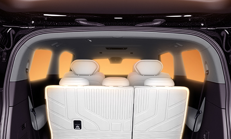 Suitable for 26 Models of Xpeng X9 Extended-Range Version, Tpe Car Trunk Mat, Car Modification Accessories, Foot Mat, Trunk Mat Supplies