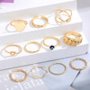 Ring, retro brand set, European style, suitable for import, wholesale