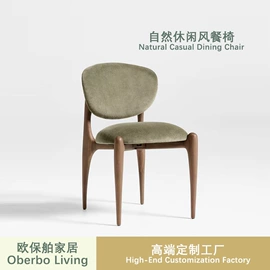 油画;实木床;餐椅