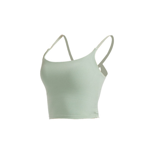 New spring and summer sports bra women's fitness running bra all-in-one beautiful back sling breathable yoga vest
