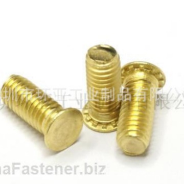 FHB-M4-6/8/10/12/15/18/24/26/20铜材料压铆螺钉