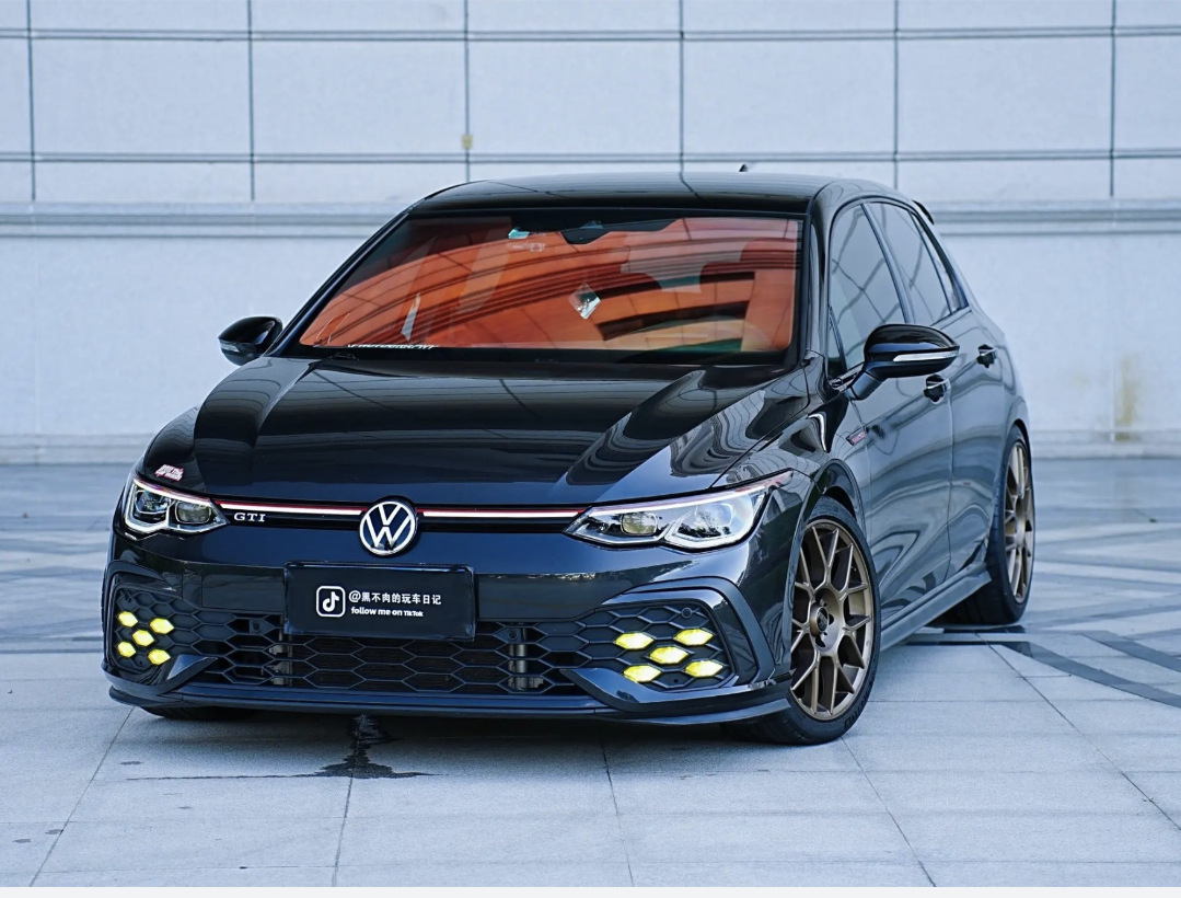 Applicable Golf 8 fangs 8Rline 8gti fangs modified front shovel front lip tail lip rear lip CS surround kit