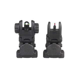 Mechanical aiming nylon sight folding machine aiming Iron Sighs soft elastic decoration