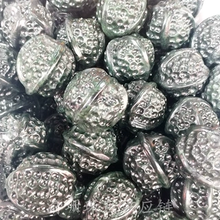 药王石核桃手把件墨玉药王石藏玉磁石活性核桃手把件玉石厂家批发