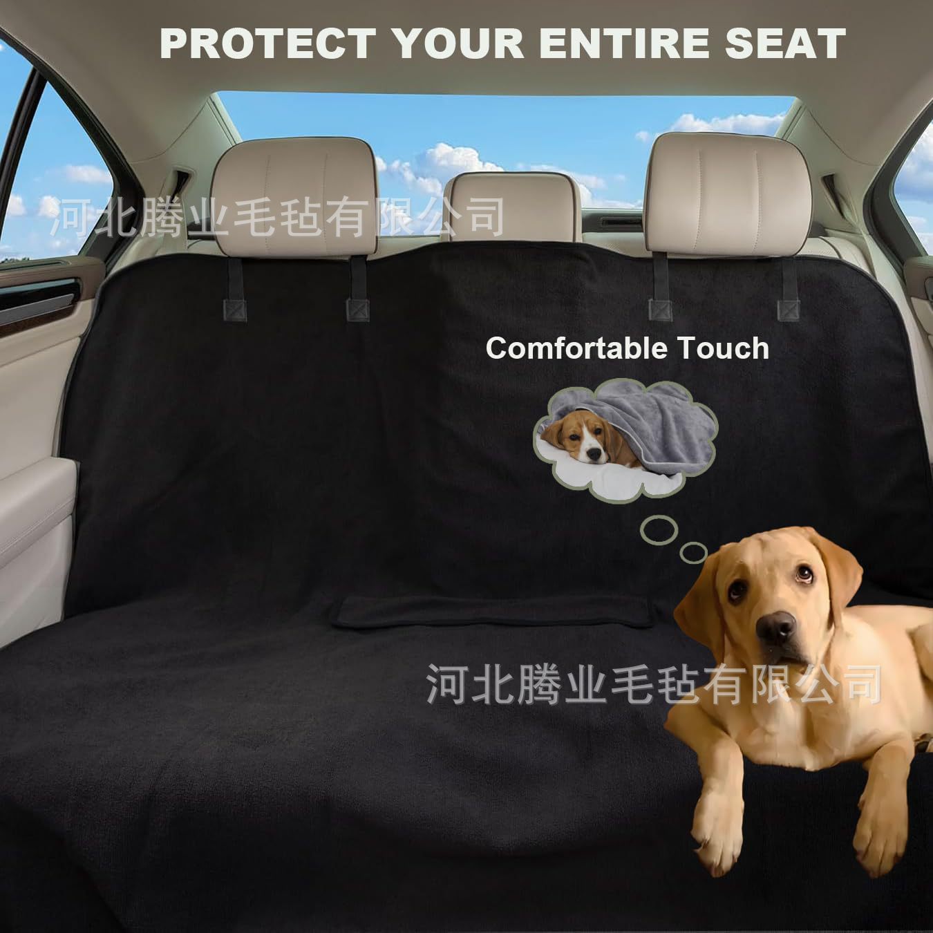 Neutral Car Seat Cover, Export Waterproof Anti-Slip Yoga Mountaineering Seat Cushion, Sweat-Absorbent Towel Cushion