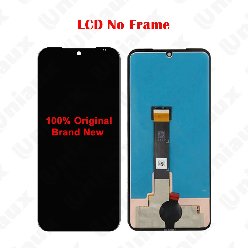 Совместим для LG V60 ThinQ 5G экран LCD для мобильного телефона, внутренний и внешний экран с рамкой, сборка дисплея LCD