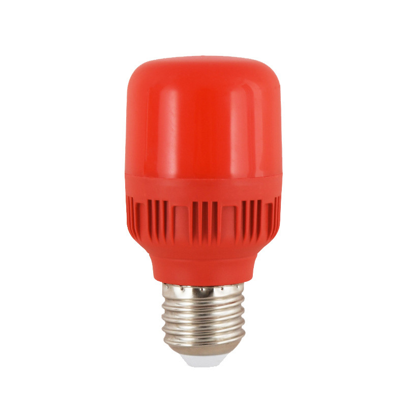 Bombilla de linterna led roja e27 boca de tornillo bombilla pequeña roja festiva Dios de la riqueza bombilla de Buda 3W5W burbuja de bola roja