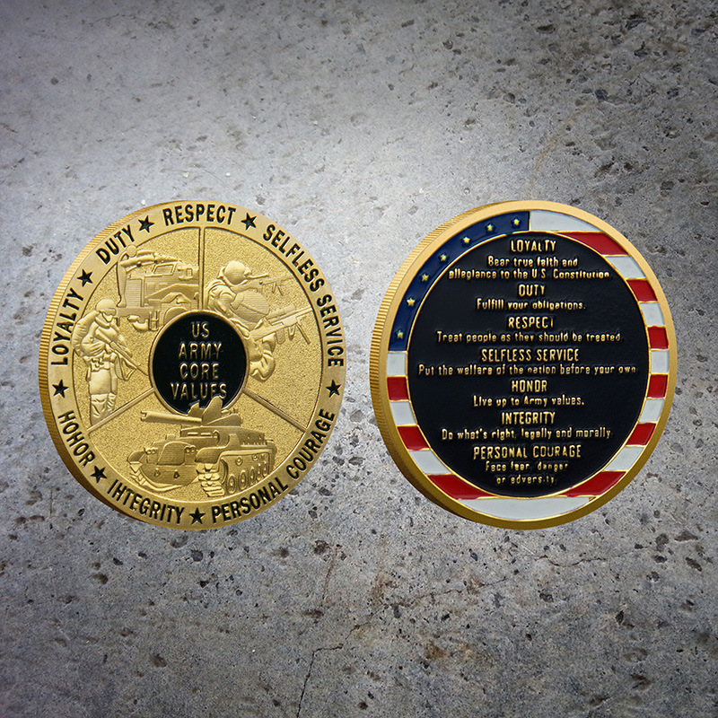 WII Bronze Medal World War II Glory Sniper Tank Bronze Coin Medal