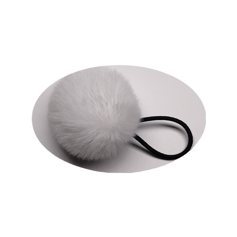 Estilo coreano Bola de Pelo banda de pelo tocado banda de goma para niños banda de pelo Bola de Pelo de imitación accesorios para el cabello tocado Bola de Pelo al por mayor