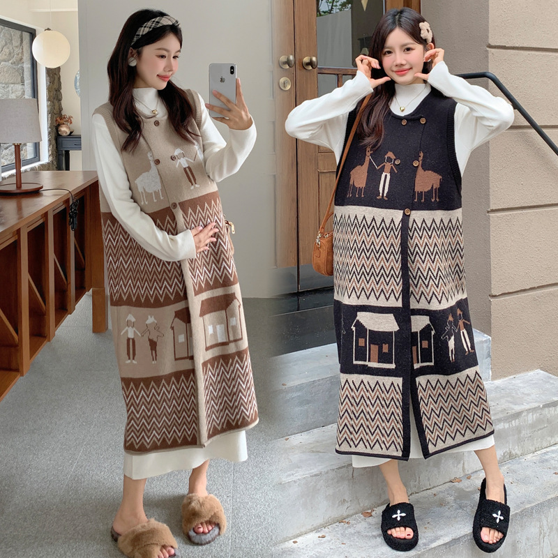 Fashionable Japanese retro knitted sweater