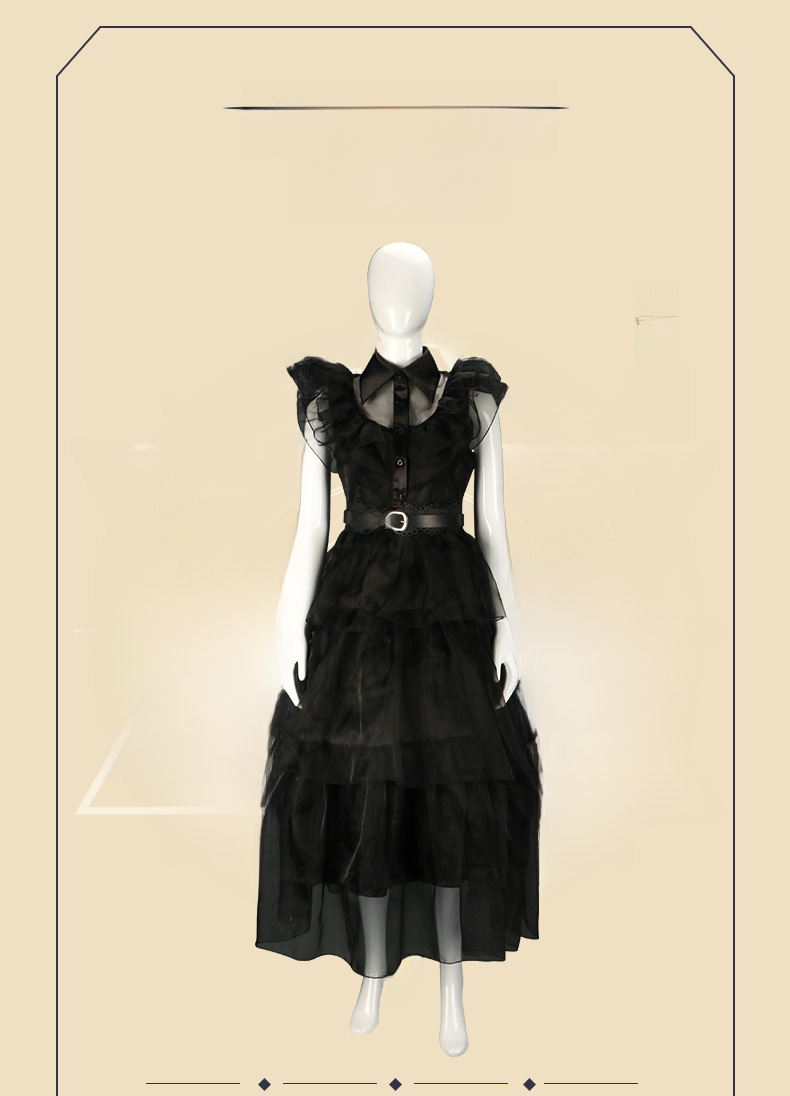 Adams Family Cosplay Dress 3