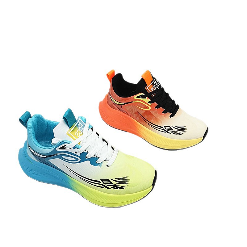 36-44 Tales de cuero de otoño ventilador amortiguador zapatos de corrida de hombre zapatos deportivos cómodos zapatos de trotar