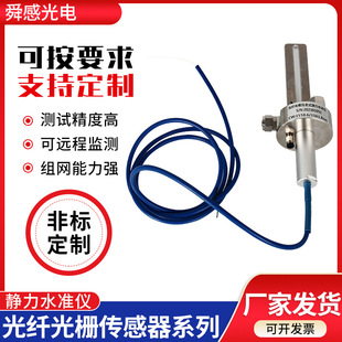Spot Fiber Bragg Grating Differential Pressure Static Level Monitor for Foundation Pit Settlement of Highway Bridge Dam Tunnel
