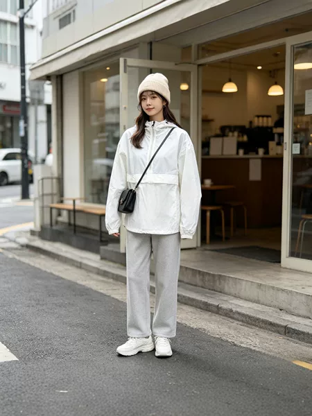 Korean-style hooded sweatshirt jacket for women, suitable for spring and autumn, thin and loose-fitting, casual, sun-protective, versatile top, trendy