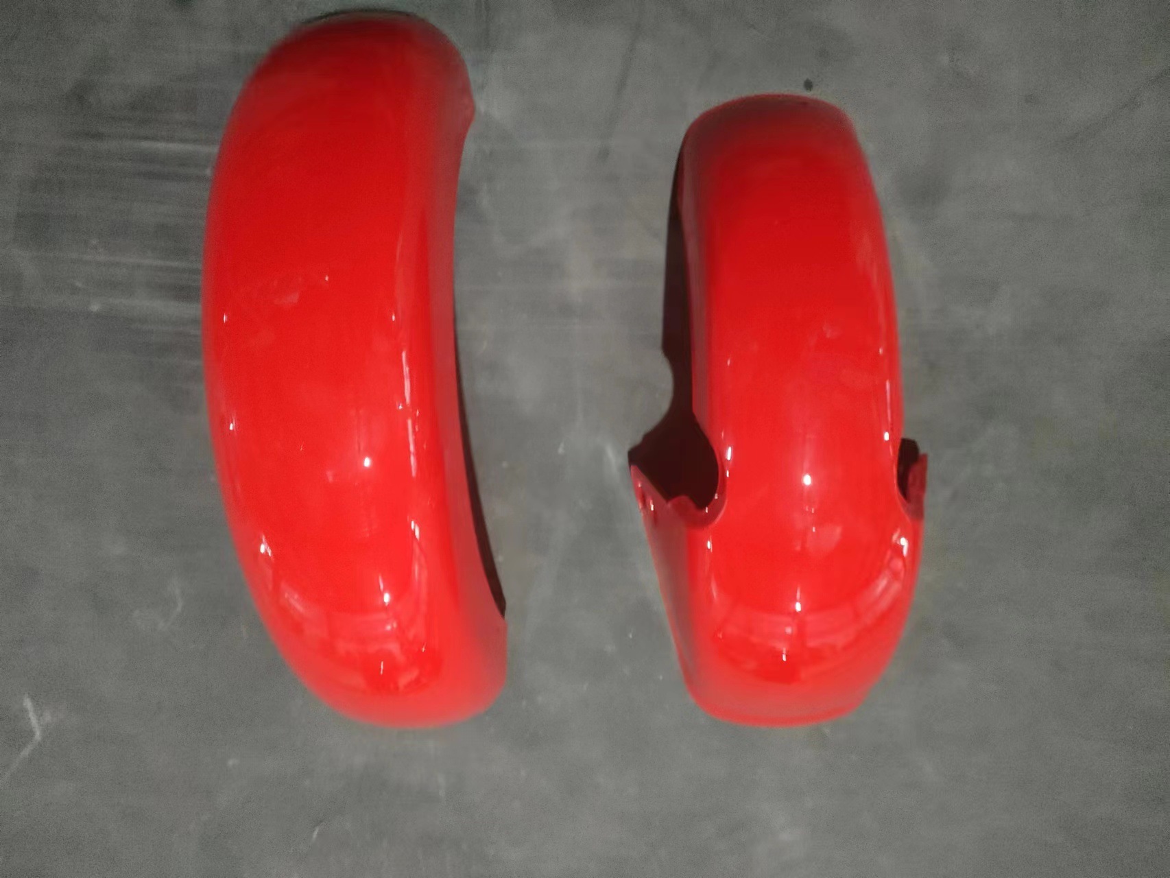Electric Vehicle Accessories for 300-10 Tire ShangQQ Red Mudguard