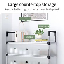 plastic hanging Shoe Rack from Yomiego