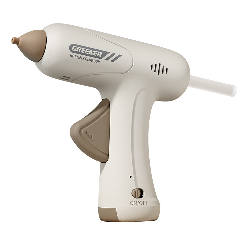Lvlin 3C pistola de fusión en caliente para niños hechos a mano DIY especial para el hogar varilla de alta viscosidad pistola de fusión en caliente eléctrica de goteo