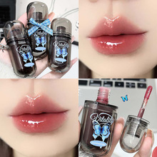 CAPPUVINI蓝蝶语镜面唇釉 玻璃唇水光滋润嘟嘟唇跨境彩妆口红唇彩