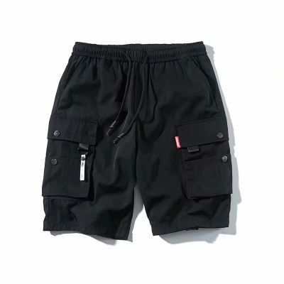 2021 verano nuevos pantalones cortos de ropa de trabajo para hombres marca de moda de estilo coreano pantalones de longitud media rectos casuales pantalones cortos entrega de una pieza