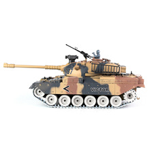 跨境新品美国M60W1:18对战遥控坦克车遥控电动坦克