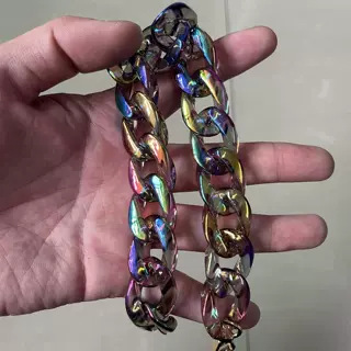 1 Piece Arylic Colorful Safety Clasp Closure Bag Strap display picture 2