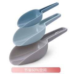 Multi-purpose thickened PP plastic ice shovel household colorful flour shovel kitchen utensils food shovel multi-function popcorn shovel