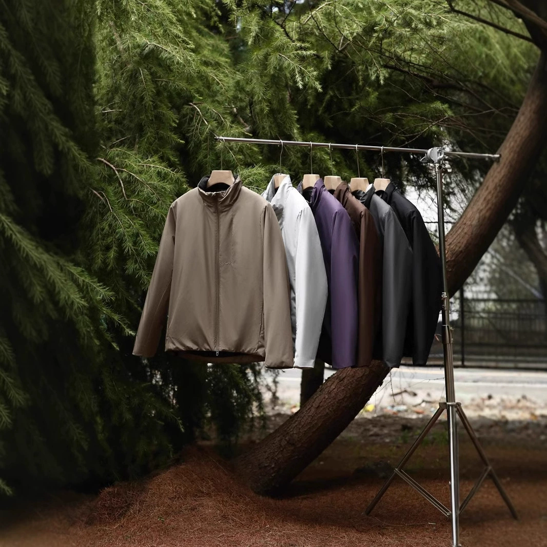 Хон плоский ~ Модернизация технологии P хлопок заполнен зимой мужской наружный ветрозащитный водонепроницаемый теплый легкий воротник хлопчатобумажная одежда