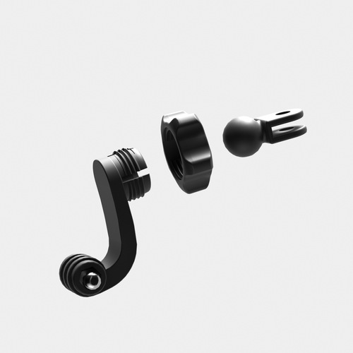 GoPro Action Camera Accessory Backpack Mount Bracket with 360-Degree Swivel, Neck Mount for Vertical and Horizontal Shooting, Swivel Adapter