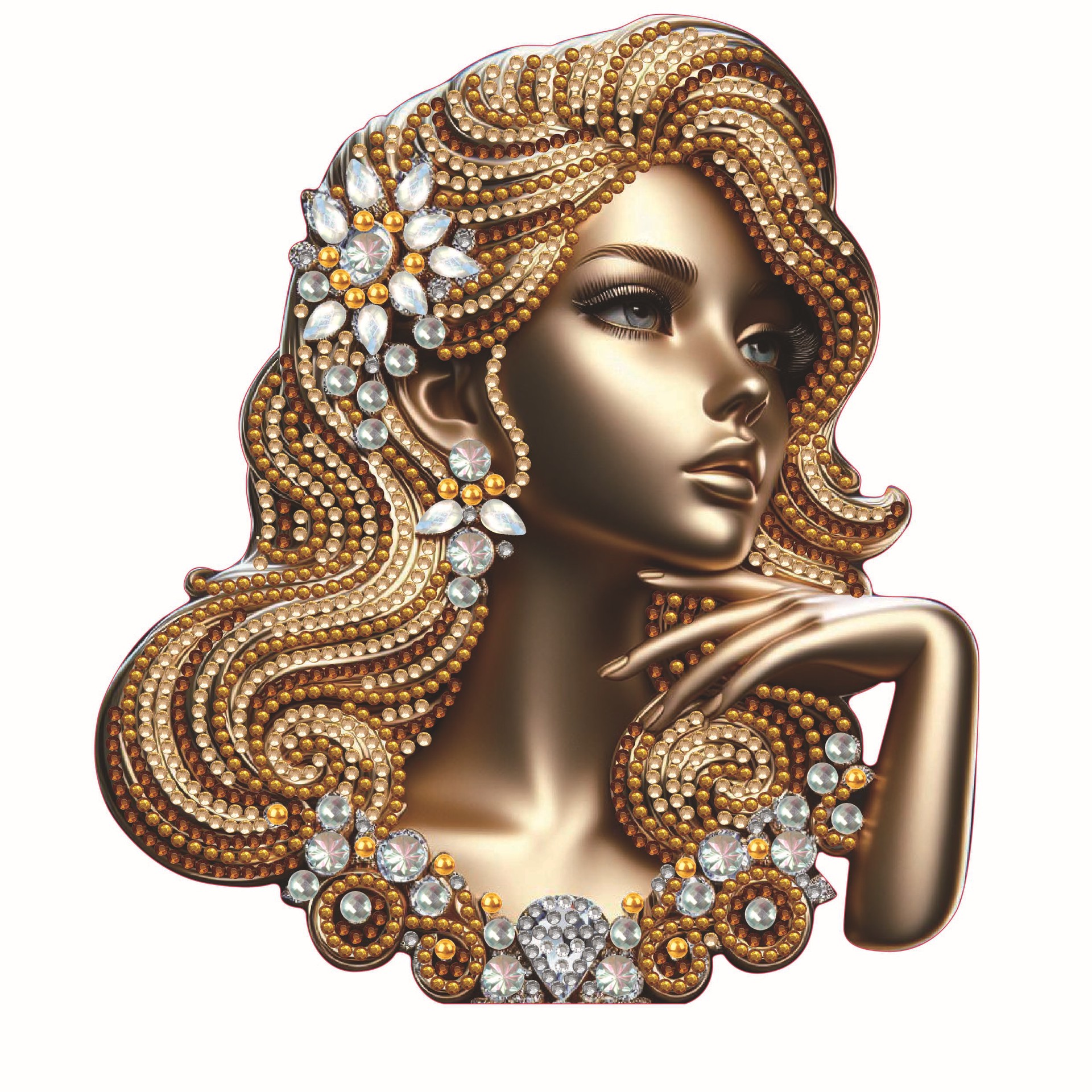 Diamante de bricolaje hecho a mano transfronterizo dibujo punto diamante 5D placa de yeso tridimensional adorno de juguete dinosaurio dibujos animados pintura infantil